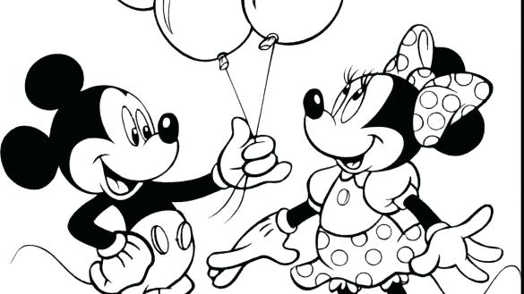 Mickey Mouse Printable Coloring Pages Mickey Mouse Printable 585x329 Mickey Mouse Printable Coloring Pages Mickey Mouse Printable