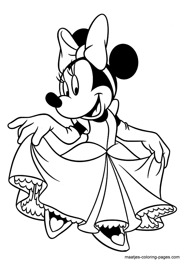 Free Minnie Mouse Printables Minnie Mouse Coloring Pages 595x842 Free Minnie Mouse Printables Minnie Mouse Coloring Pages