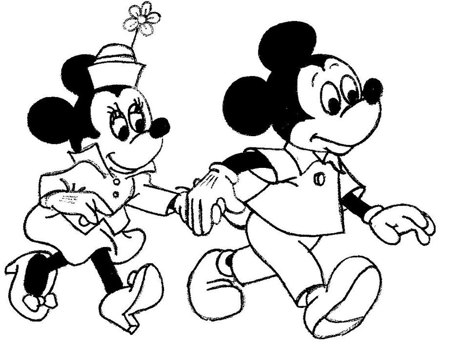 Free Printable Mickey Mouse Coloring Pages For Kids 924x713 Free Printable Mickey Mouse Coloring Pages For Kids