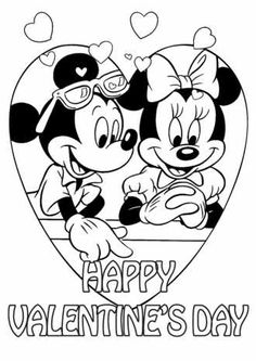 236x333 More Mickey Mouse Valentine's Day Coloring Pages On Maatjes