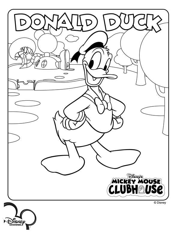 Kids N 14 Coloring Pages Of Mickey Mouse Clubhouse 597x783 Kids N 14 Coloring Pages Of Mickey Mouse Clubhouse