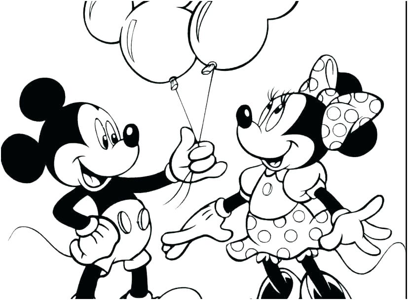 Mickey Mouse Baby Coloring Pages Vanda 827x609 Mickey Mouse Baby Coloring Pages Vanda