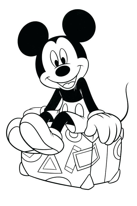 Mickey Coloring Book Mickey Mouse Birthday Coloring Pages Mickey 567x850 Mickey Coloring Book Mickey Mouse Birthday Coloring Pages Mickey