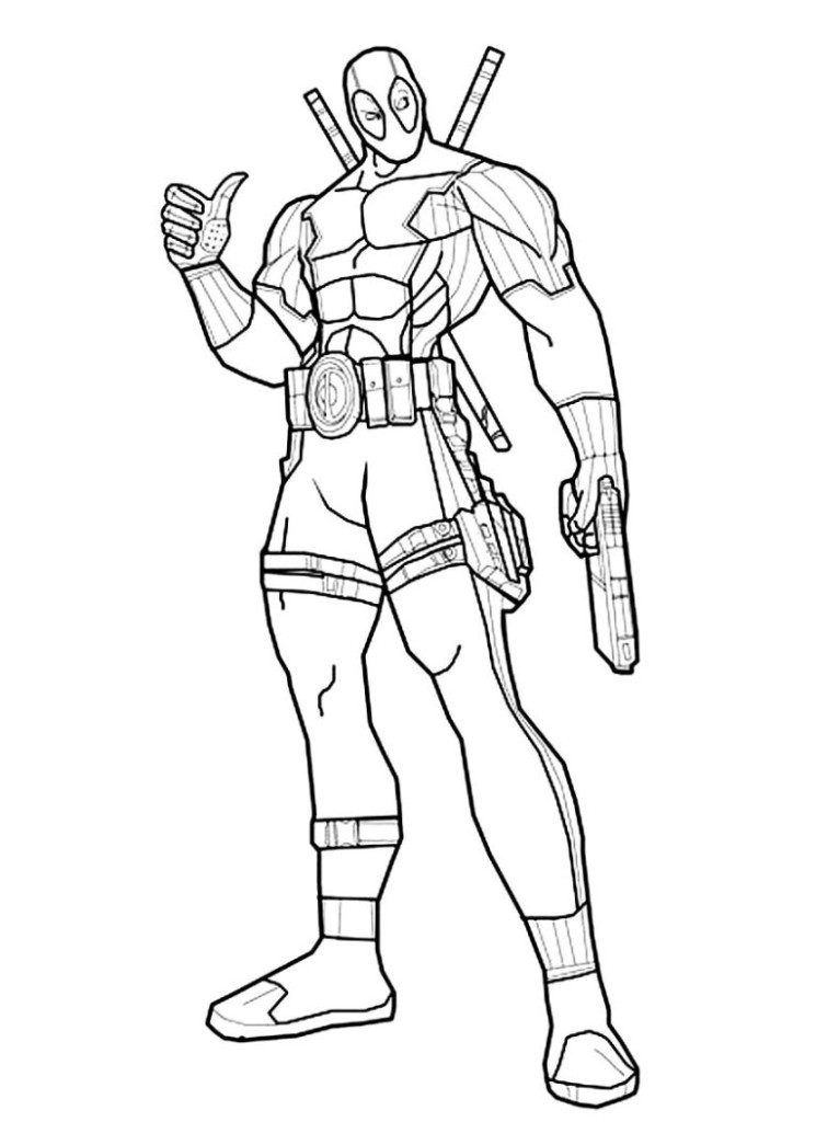 Deadpool Coloring Pages Free 3473 Movie Coloring 745x1024 Deadpool Coloring Pages Free 3473 Movie Coloring
