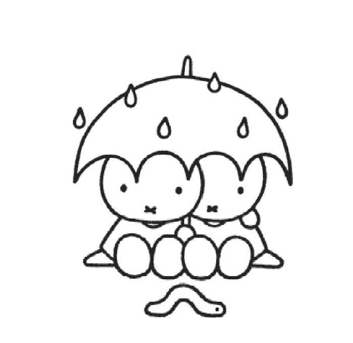Miffy Coloring Pages