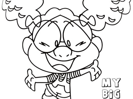 440x330 48 Big Big Friend Coloring Pages, Free Coloring Pages Of Ears