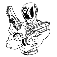 230x230 Top 25 Free Printable Mighty Morphin Power Rangers Coloring Pages
