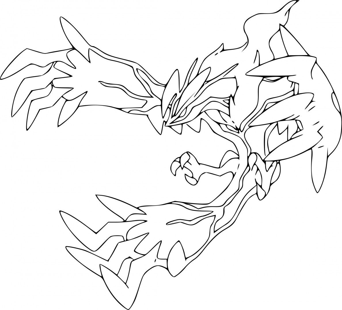 1188x1080 Httpcolorings.copokemon Yveltal Coloring Pages Colorings