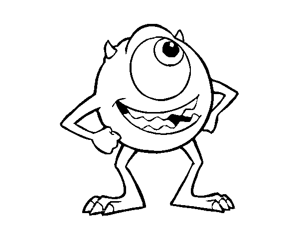 36 Mike Wazowski Coloring Pages, Mike Wazowski Coloring Pages Az 600x470 36 Mike Wazowski Coloring Pages, Mike Wazowski Coloring Pages Az