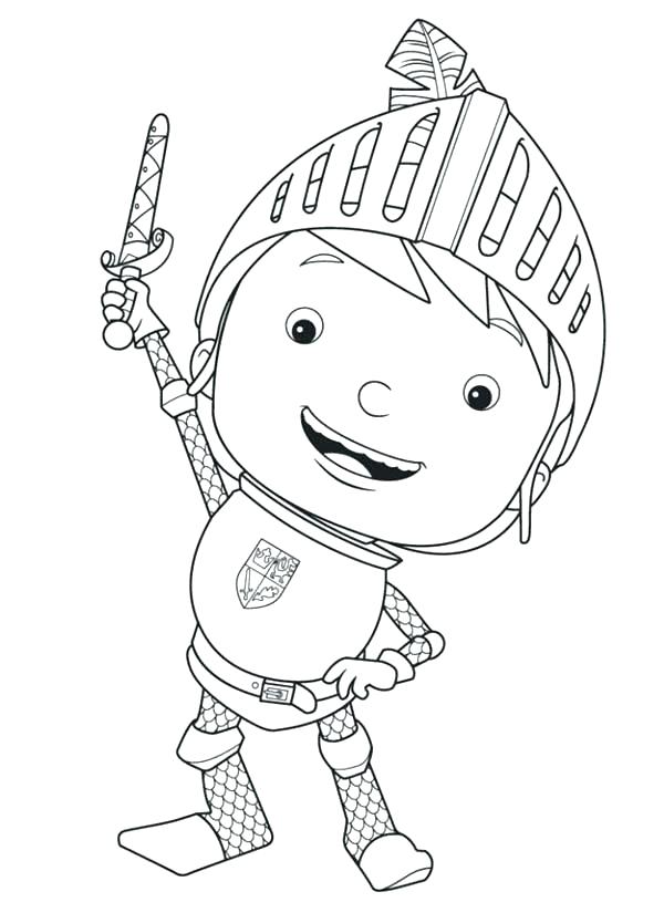 Knights Coloring Pages Coloring Pages Knights Mike The Knight Yip 600x834 Knights Coloring Pages Coloring Pages Knights Mike The Knight Yip