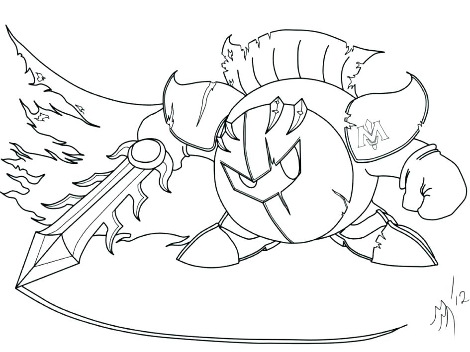 Mike The Knight Coloring Pages Knights Coloring Pages Meta Knight 945x709 Mike The Knight Coloring Pages Knights Coloring Pages Meta Knight