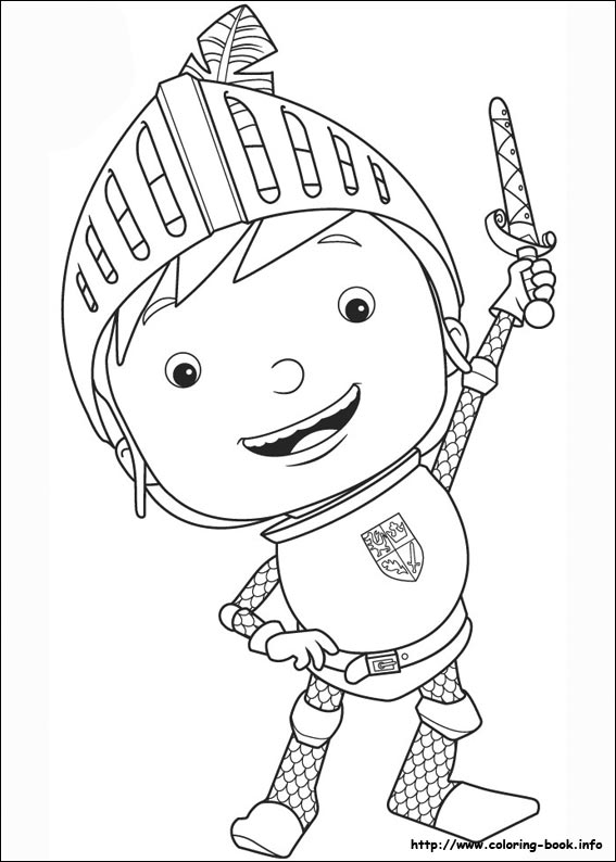 Mike The Knight Coloring Pages On Coloring 567x794 Mike The Knight Coloring Pages On Coloring