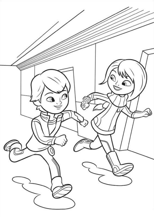 593x832 Coloring Page Miles From Tomorrowland