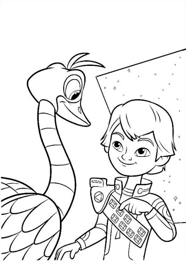 593x832 Kids N 21 Coloring Pages Of Miles From Tomorrowland