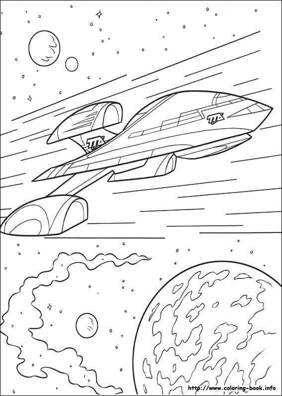 Miles From Tomorrowland Coloring Picture 567x794 Miles From Tomorrowland Coloring Picture