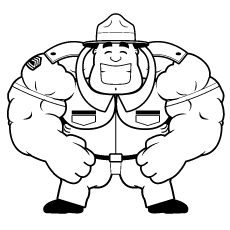 Military Coloring Pages 230x230 Military Coloring Pages