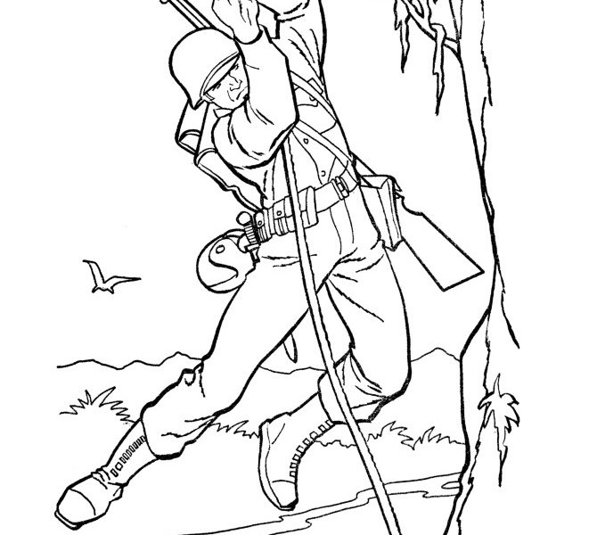 Army Coloring Pages Printable Coloring Page Ideas 670x600 Army Coloring Pages Printable Coloring Page Ideas