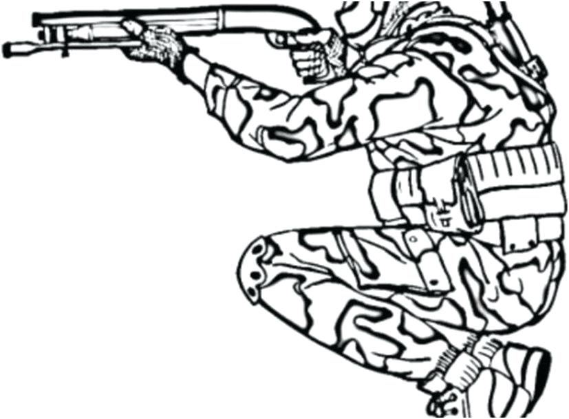 827x609 Printable Army Coloring Pages