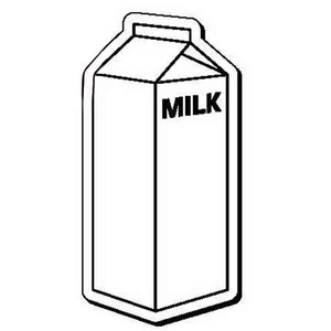Milk Carton Clipart Outline 300x300 Milk Carton Clipart Outline