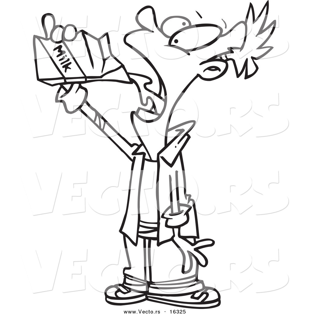 1024x1044 Free Chocolate Milk Coloring Page Easy Carton Printable For Kids