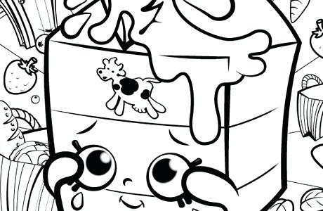 460x300 Milk Coloring Page Milk Coloring Page Cherry Pie Food And Milk