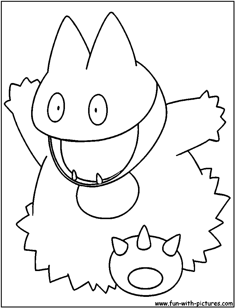 800x1050 Munchlax Coloring Page