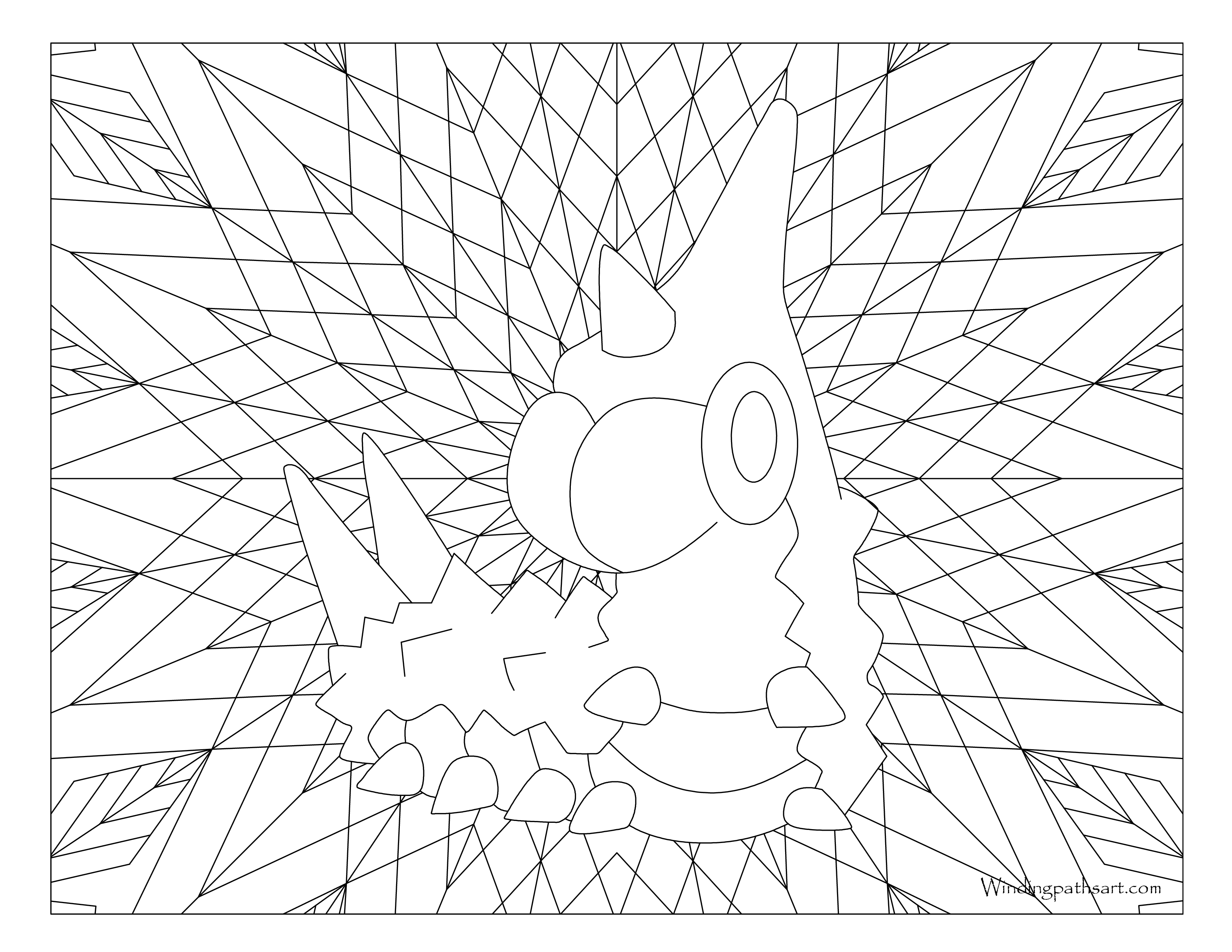 3300x2550 Adult Pokemon Coloring Page Wurmple