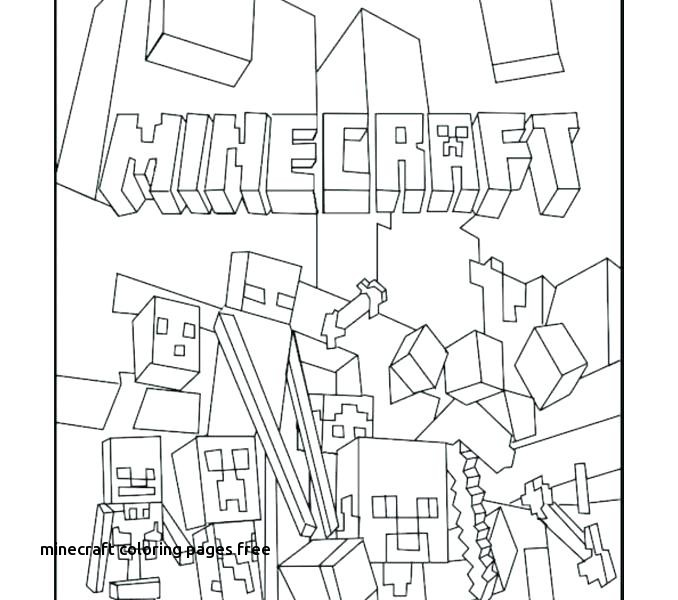 Minecraft Coloring Pages 678x600 Minecraft Coloring Pages