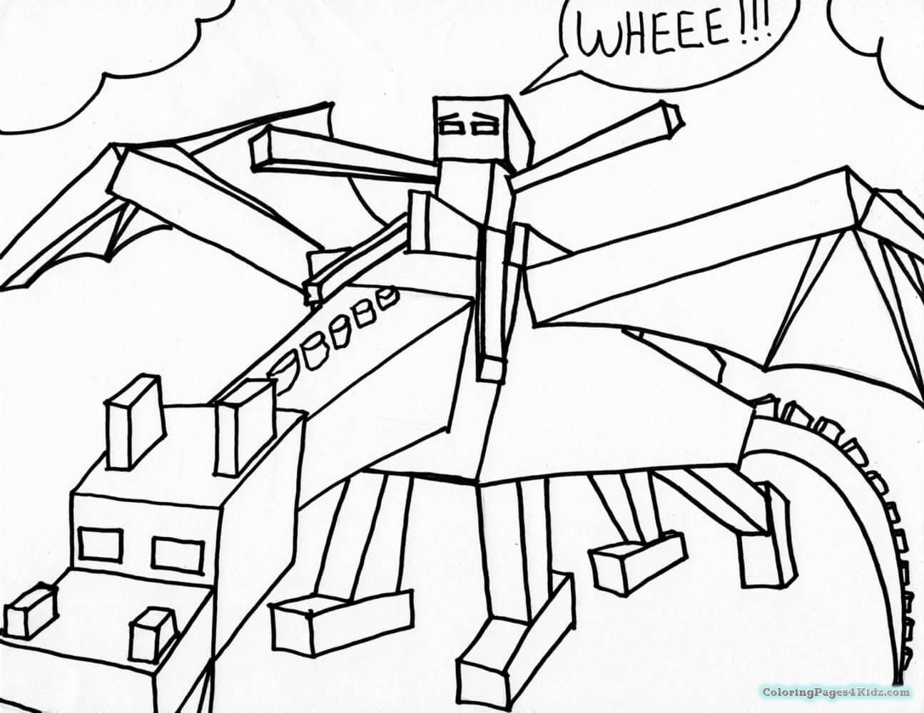 Minecraft Coloring Pages Minecraft Coloring Pages Ender Dragon 2 1295x1000 Minecraft Coloring Pages Minecraft Coloring Pages Ender Dragon 2