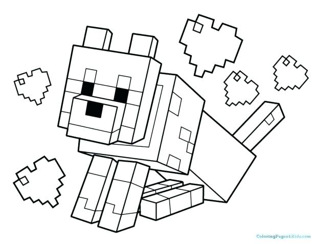 Minecraft Coloring Pages Coloring Pages Animals Terrific Print Out 618x477 Minecraft Coloring Pages Coloring Pages Animals Terrific Print Out