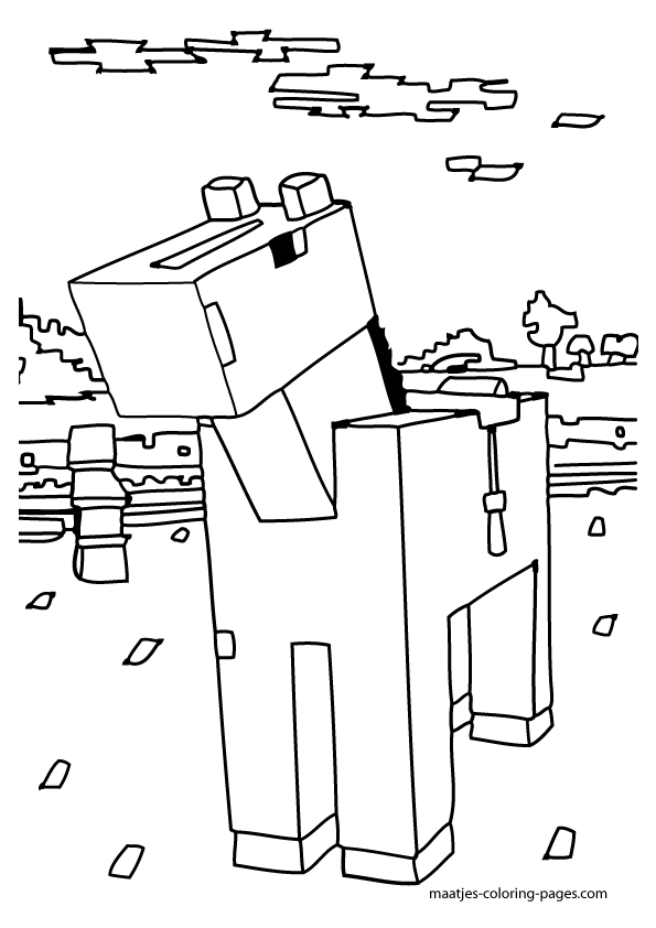 595x842 Stampylongnose Minecraft Coloring Crokky Coloring Pages Avery