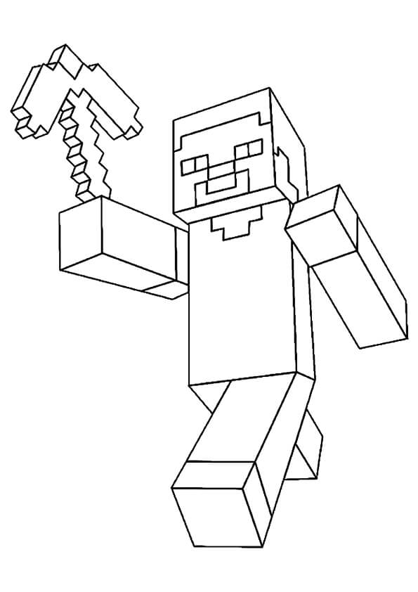 595x842 40 Printable Minecraft Coloring Pages