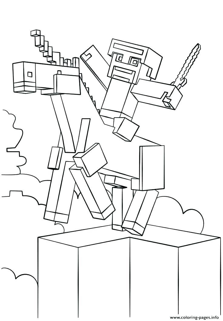 736x1059 Minecraft Color Page Best Coloring Pages Of As Well Sword Creeper
