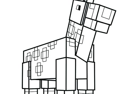 440x330 Coloring Pages Minecraft