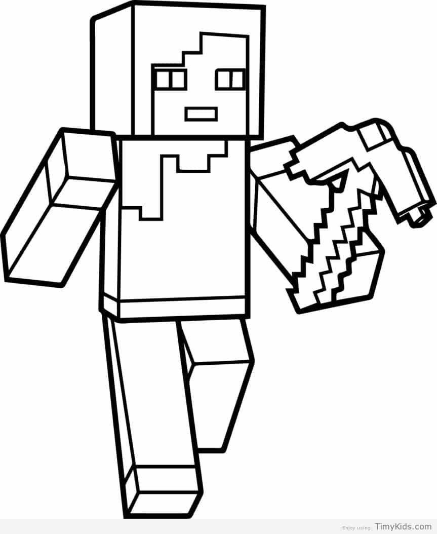 Minecraft Coloring Pages 863x1054 Minecraft Coloring Pages
