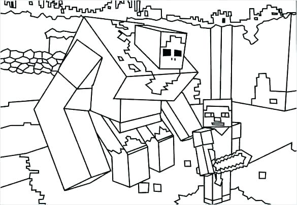 585x405 Minecraft Coloring Pages Coloring Pages Free Coloring Pages Sword