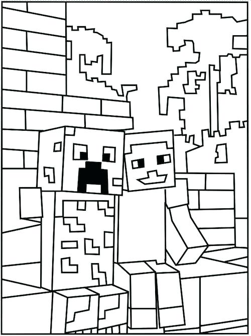 Minecraft Herobrine Para Colorear Explore Coloring Pages Art 500x668 Minecraft Herobrine Para Colorear Explore Coloring Pages Art