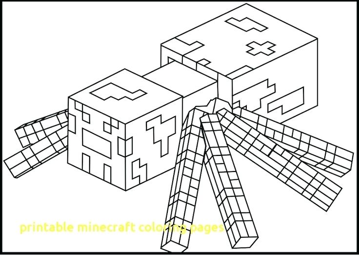 Printable Minecraft Coloring Pages Medium Size Of Printable 736x522 Printable Minecraft Coloring Pages Medium Size Of Printable