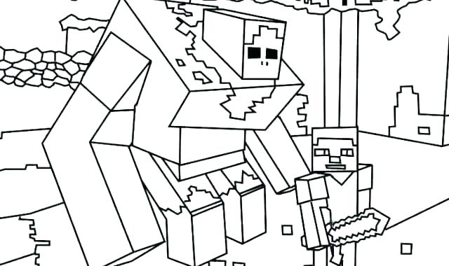 Minecraft To Color Printable Minecraft Coloring Pages Online 640x380 Minecraft To Color Printable Minecraft Coloring Pages Online