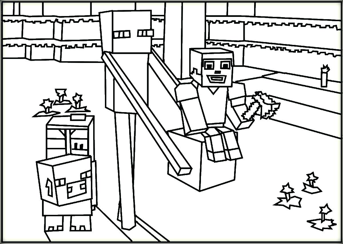 1200x853 Coloring Pages ~ Minecraft Coloring Pages Printable Sheets Sheep