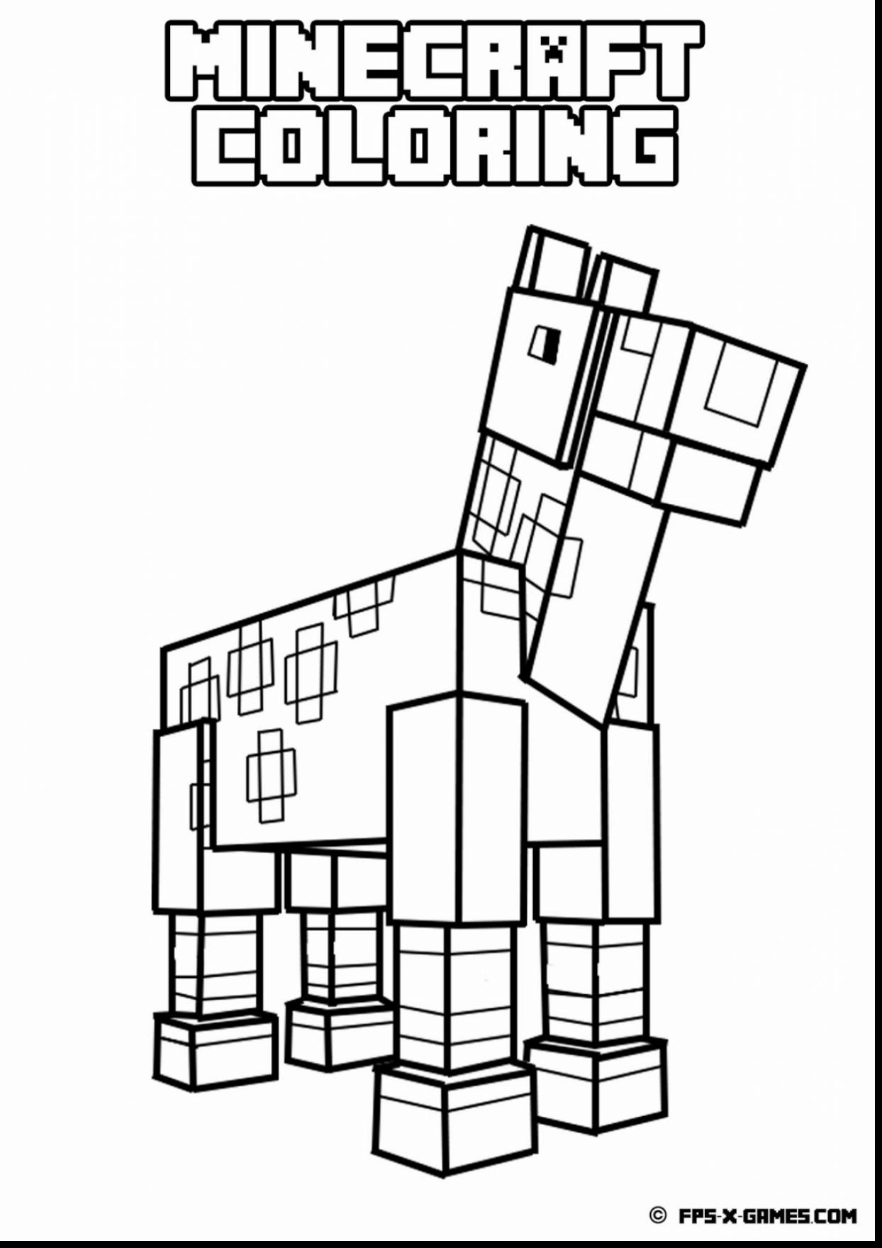 Fresh Printable Minecraft Coloring Pages Coloring Pages Free 1244x1760 Fresh Printable Minecraft Coloring Pages Coloring Pages Free
