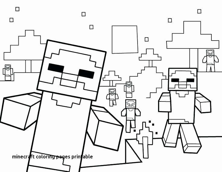 Minecraft Coloring Page Luxury Minecraft Coloring Pages Printable 736x568 Minecraft Coloring Page Luxury Minecraft Coloring Pages Printable