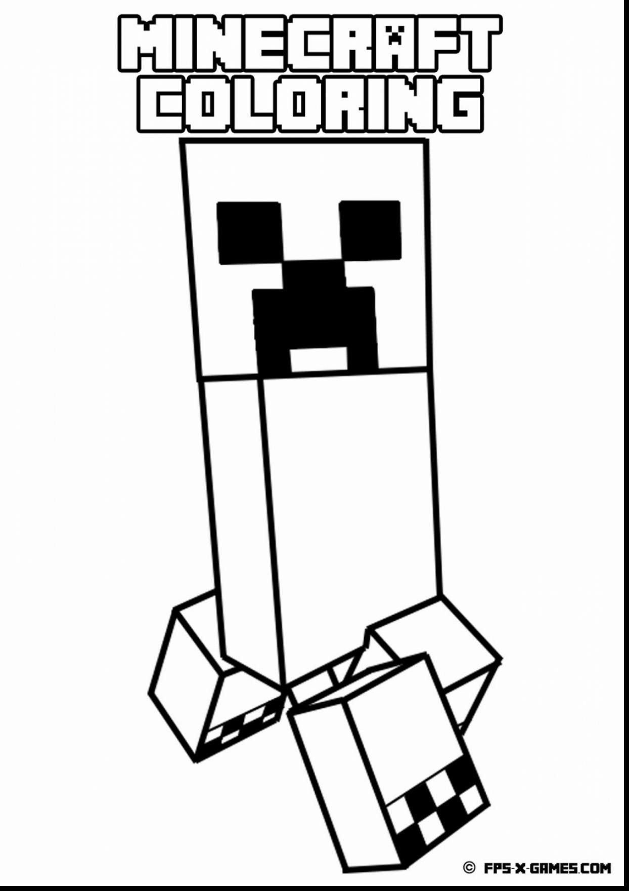 1244x1760 Minecraft Creeper Coloring Pages Printable Fresh Great Minecraft