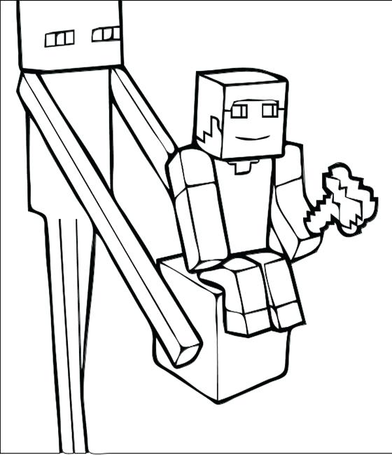 560x650 Coloring Pages Of Minecraft Diamond Coloring Page Print Free