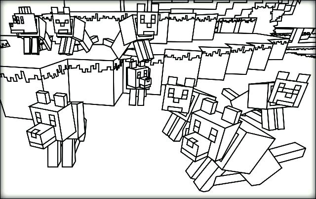 640x404 Minecraft Color Pages A Printable Monster Coloring Page Minecraft