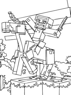 Minecraft Coloring Pages Printable Minecraft Steve And His Dog 236x314 Minecraft Coloring Pages Printable Minecraft Steve And His Dog
