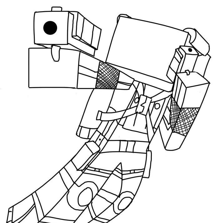 Minecraft Dragon Coloring Pages at GetColorings.com | Free printable ...