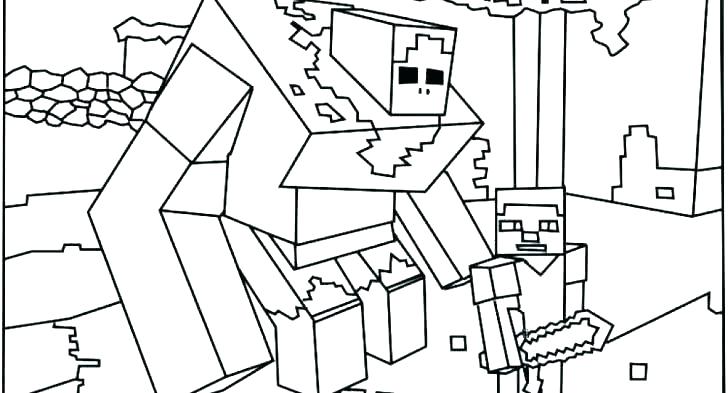 Printable Coloring Pages Minecraft 728x393 Printable Coloring Pages Minecraft