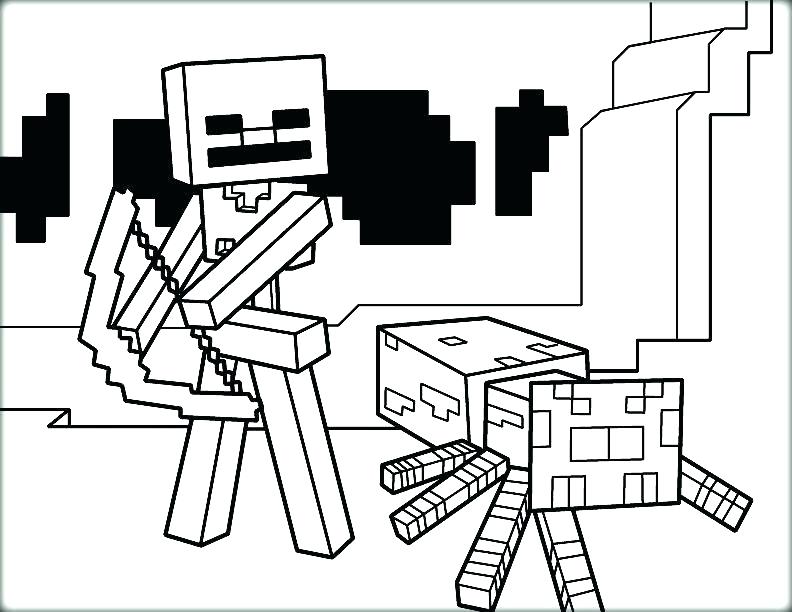 792x612 Minecraft Creeper Coloring Page Coloring Pages For Colouring Pages