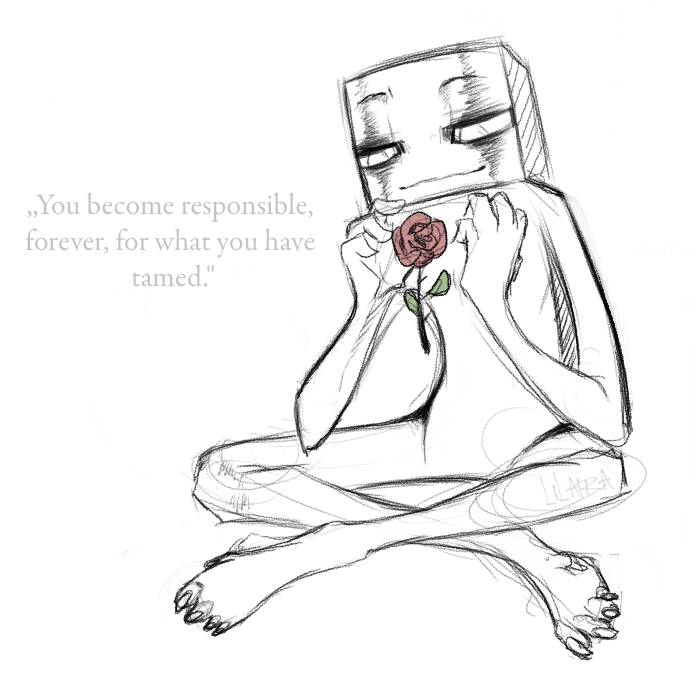 695x696 Minecraft Enderman Coloring Pages